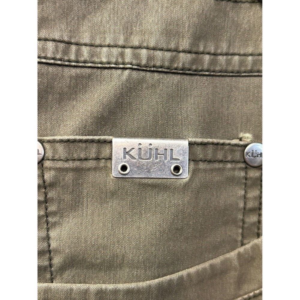 Kuhl Pants Mens 34x28 Brown Rydr Canvas Articulated Knee Vintage Patina Dye - Picture 6 of 8